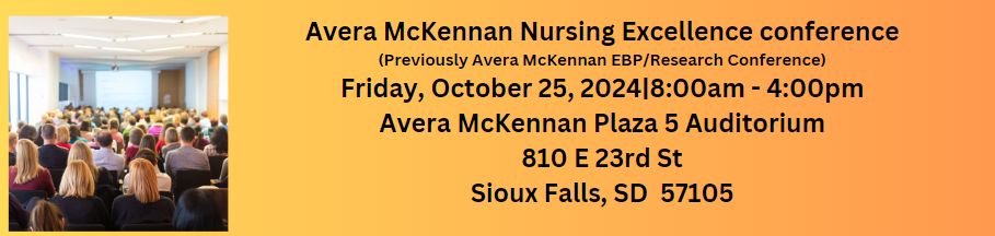 Avera McKennan Nursing Excellence Conference Banner